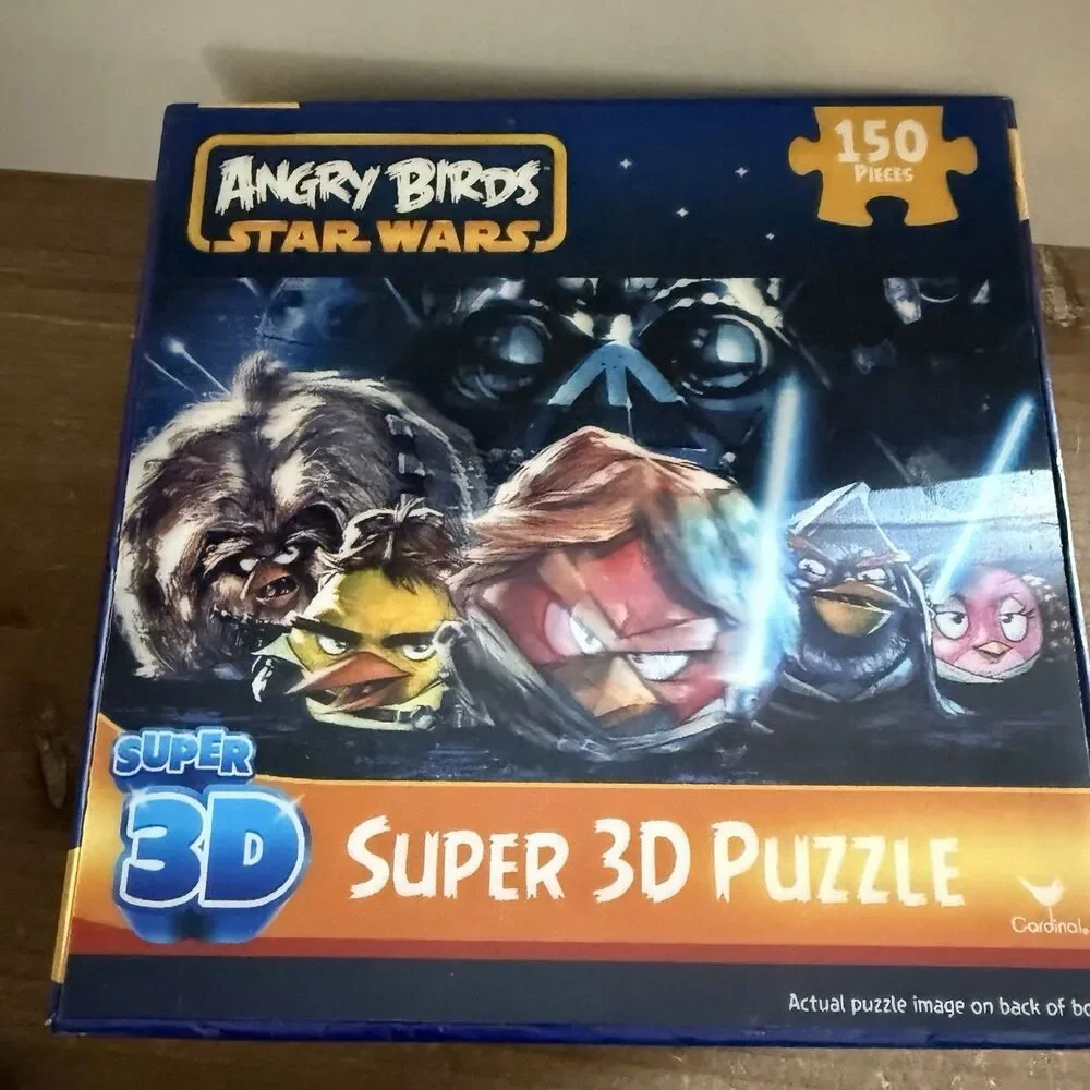 Angry Birds STAR WARS Super 3D Jigsaw Puzzle 150 pieces NEW!